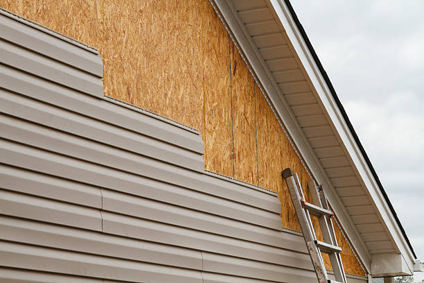 Professional Siding Repair technician working in Seanor, PA